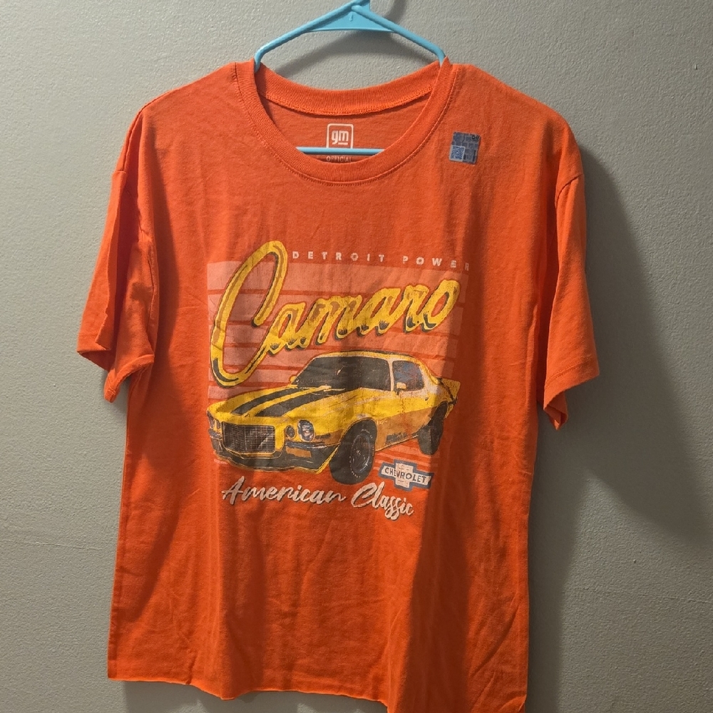 GM Camaro American Classic Orange Tee